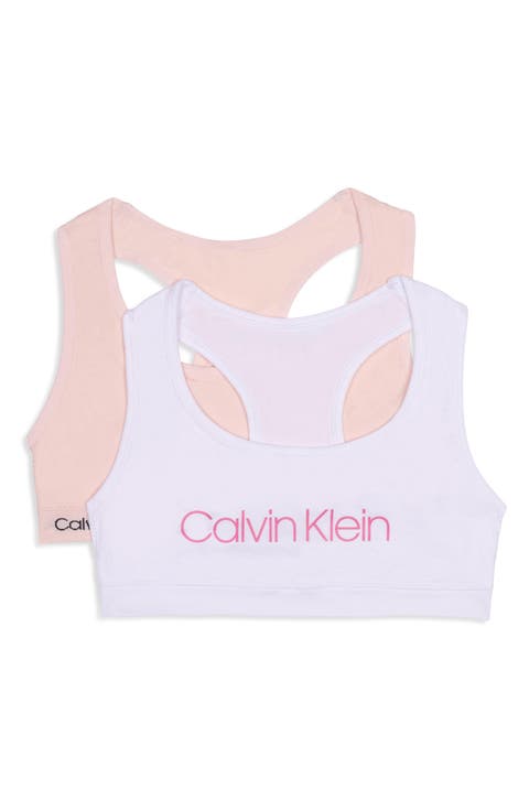 Kids' Assorted 2-Pack Racerback Sports Bra (Big Kid)