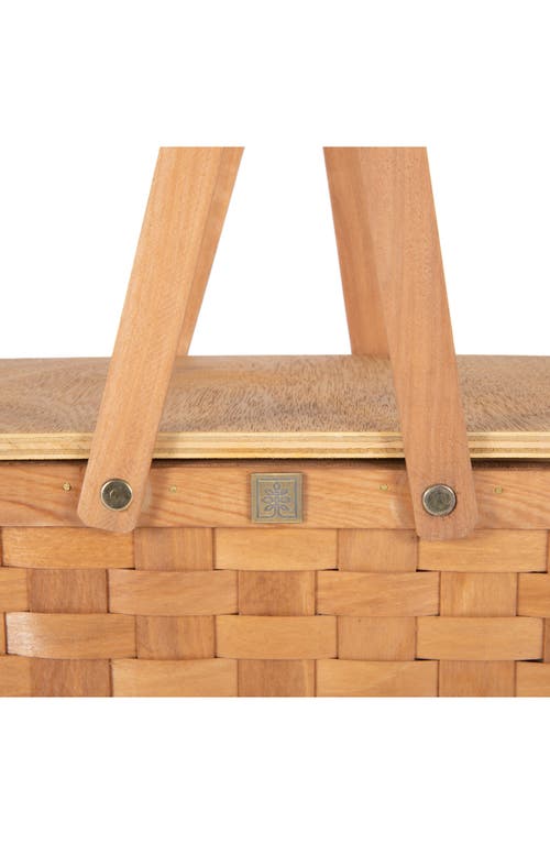 Picnic Time Poppy Picnic Basket In Beige