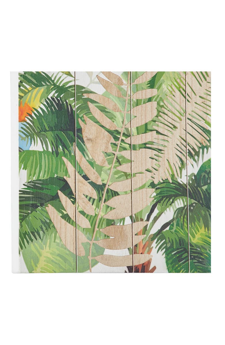 WILLOW ROW SQUARE MULTI COLORED PARROTS I, Alternate, color, 