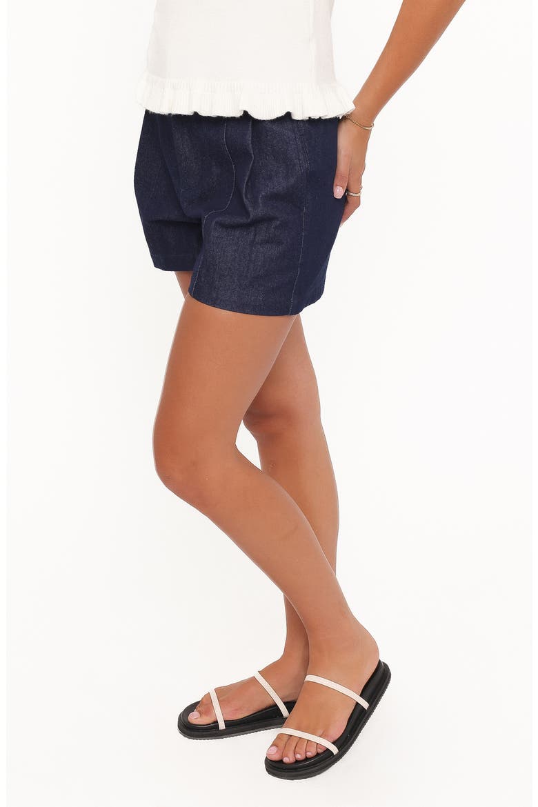 Dallas Bermuda Denim Shorts, Alternate, color, DARK WASH