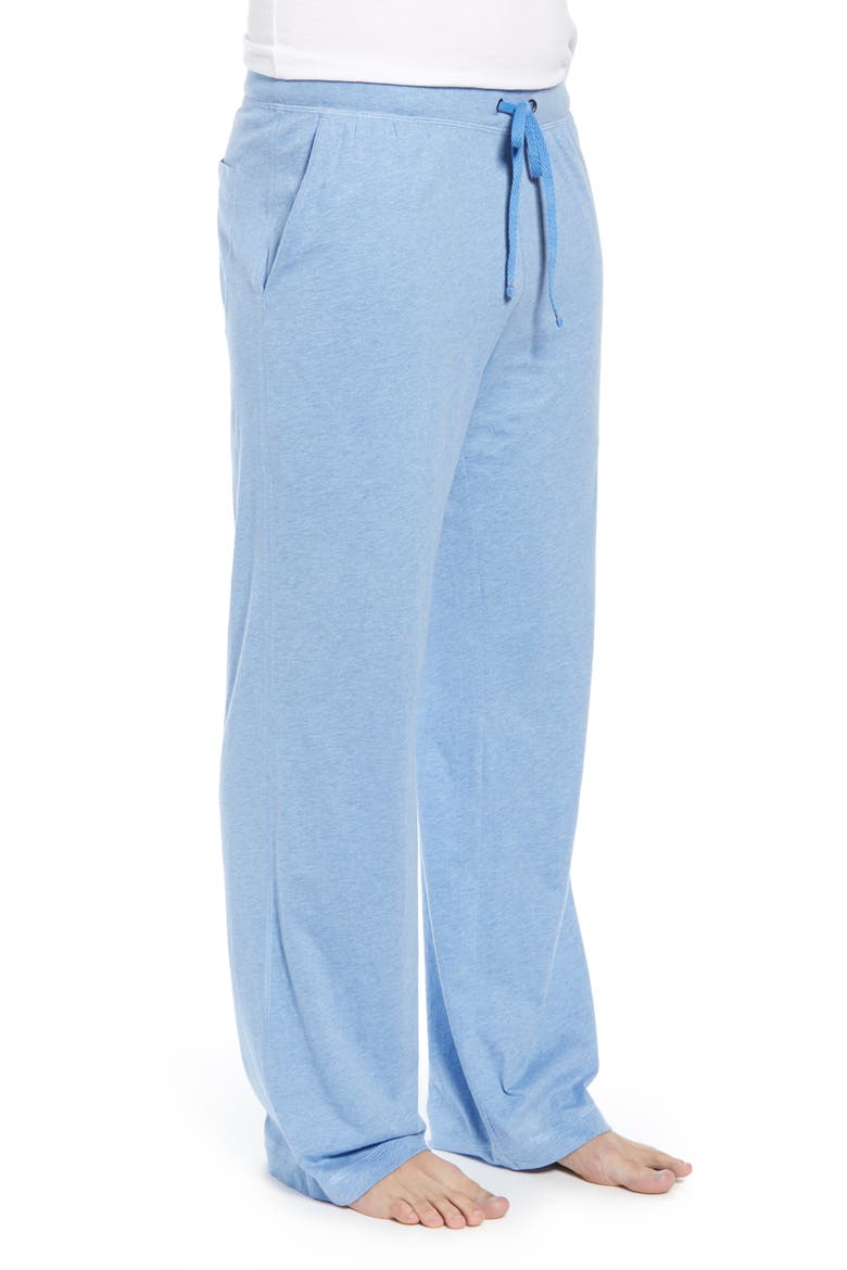 Peruvian Pima Cotton Lounge Pants, Alternate, color, BLUE HEATHER