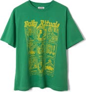 Damson Madder Daily Rituals Organic Cotton Graphic T-Shirt