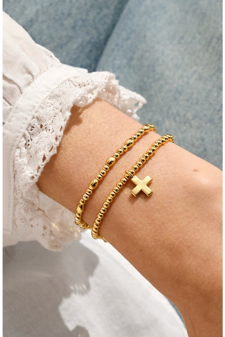 Faith A Little 'Have Faith' Bracelet, Alternate, color, Gold Plated