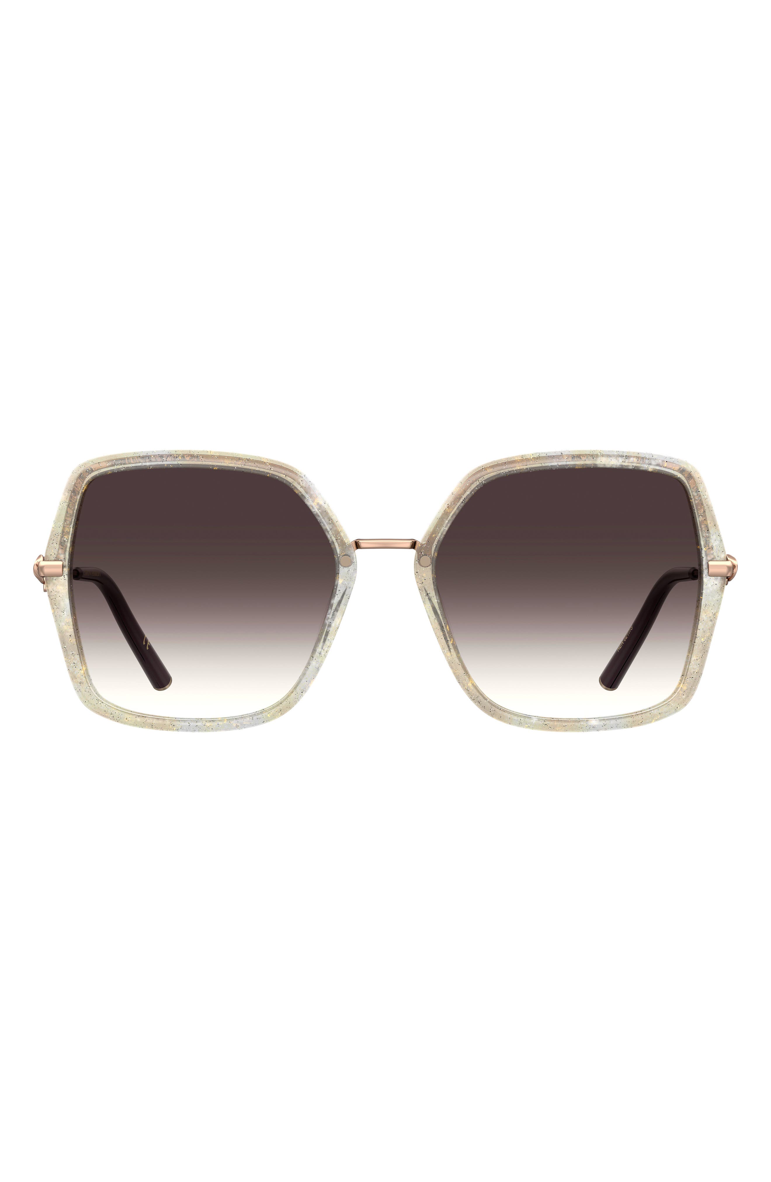 Carolina Herrera 57mm Square Sunglasses