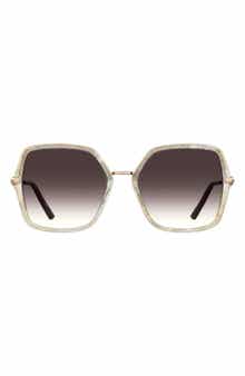 Carolina Herrera 57mm Square Sunglasses