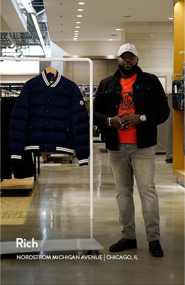 Moncler Dives Quilted Satin Down Bomber Jacket | Nordstrom