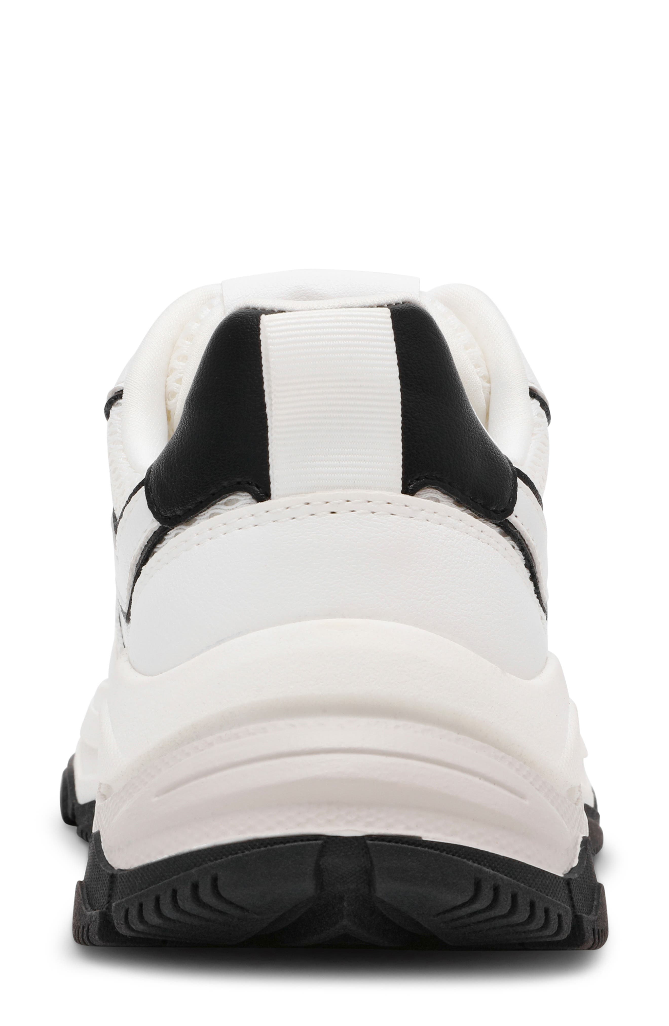Comet Sneaker, Alternate, color, WHITE BLACK
