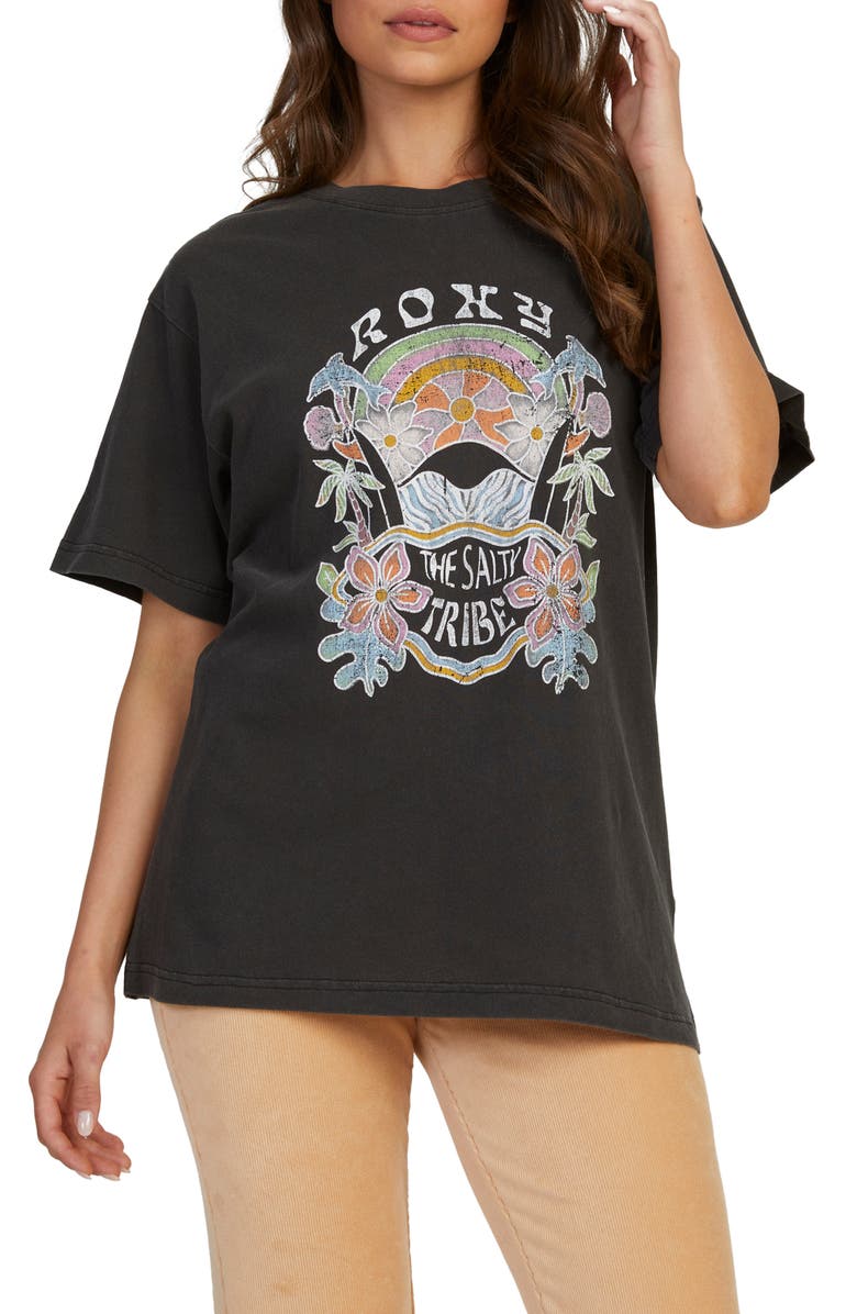 Roxy To the Sun Graphic T-Shirt, Main, color,