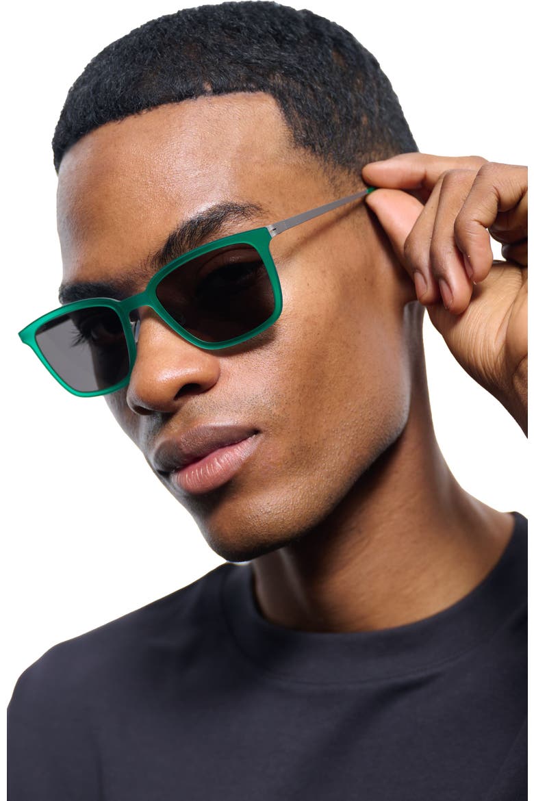 696 Sunglasses, Alternate, color, Aqua Green