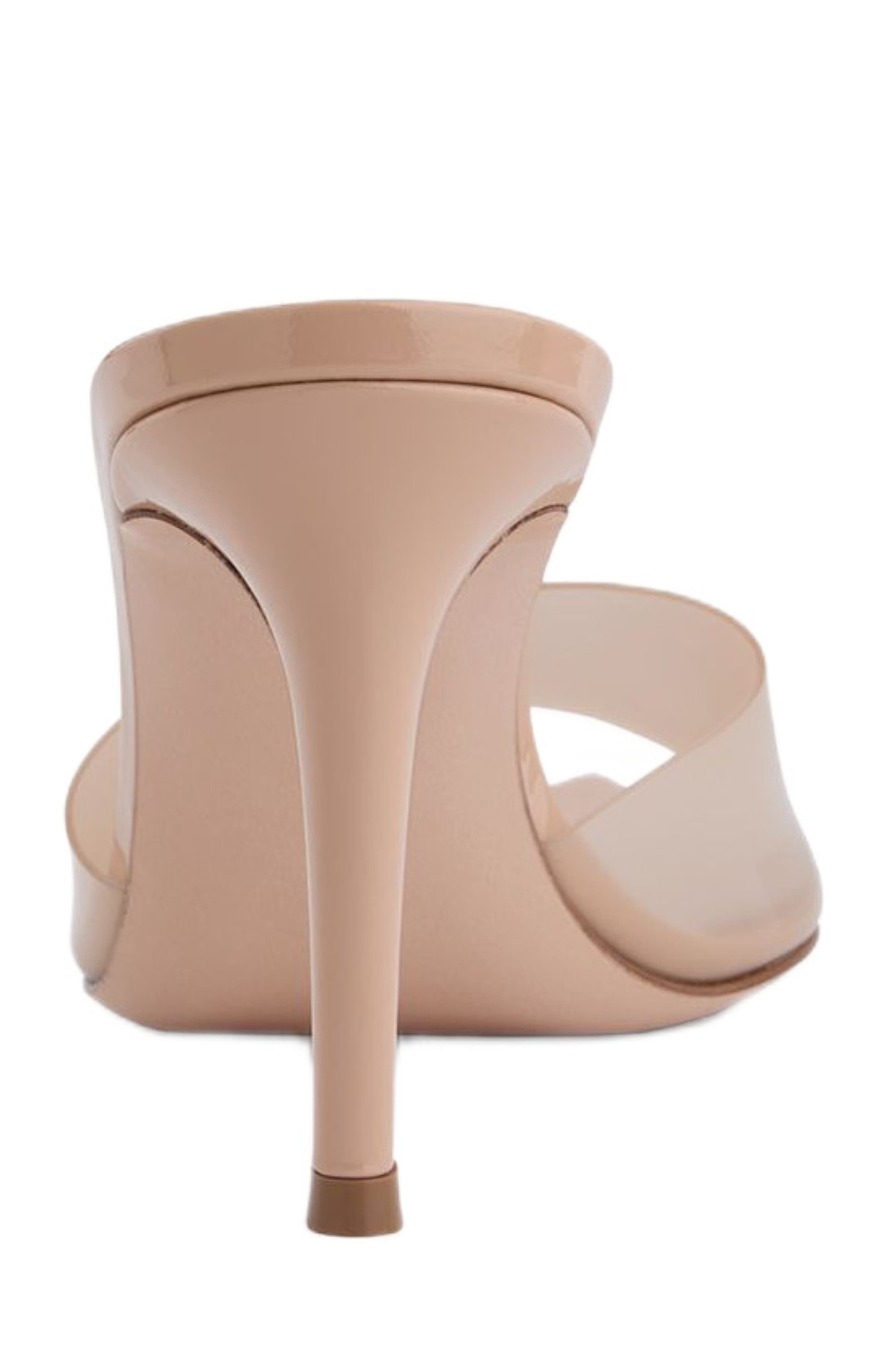 Elle 85 Mules, Alternate, color, BEIGE
