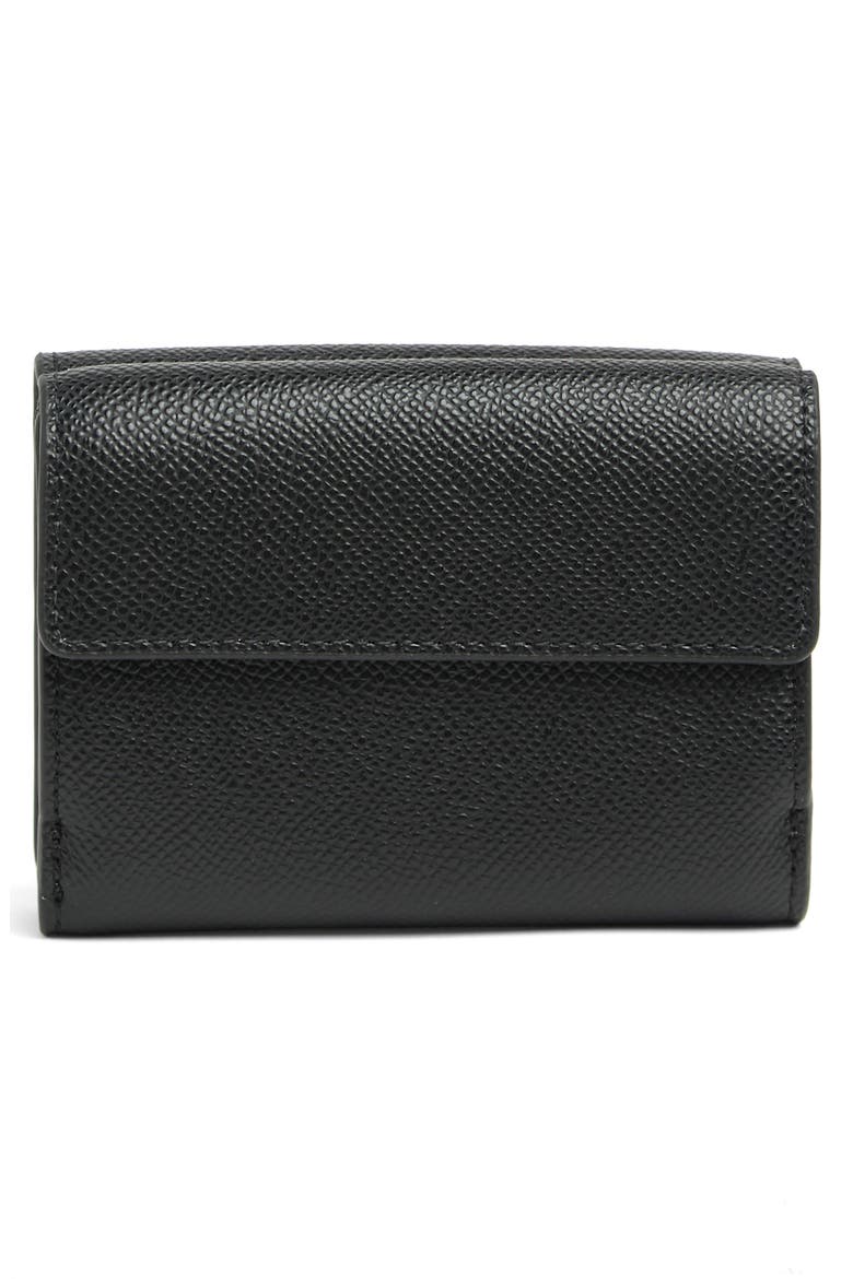 Classic Leather Tri-Fold Wallet, Alternate, color, NERO