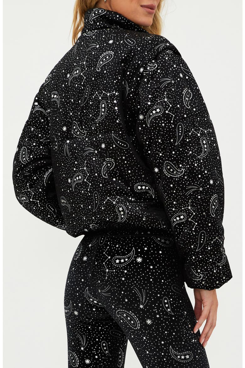Kris Convertible Shooting Stars Puffer Jacket, Alternate, color, SHOOTING STARS