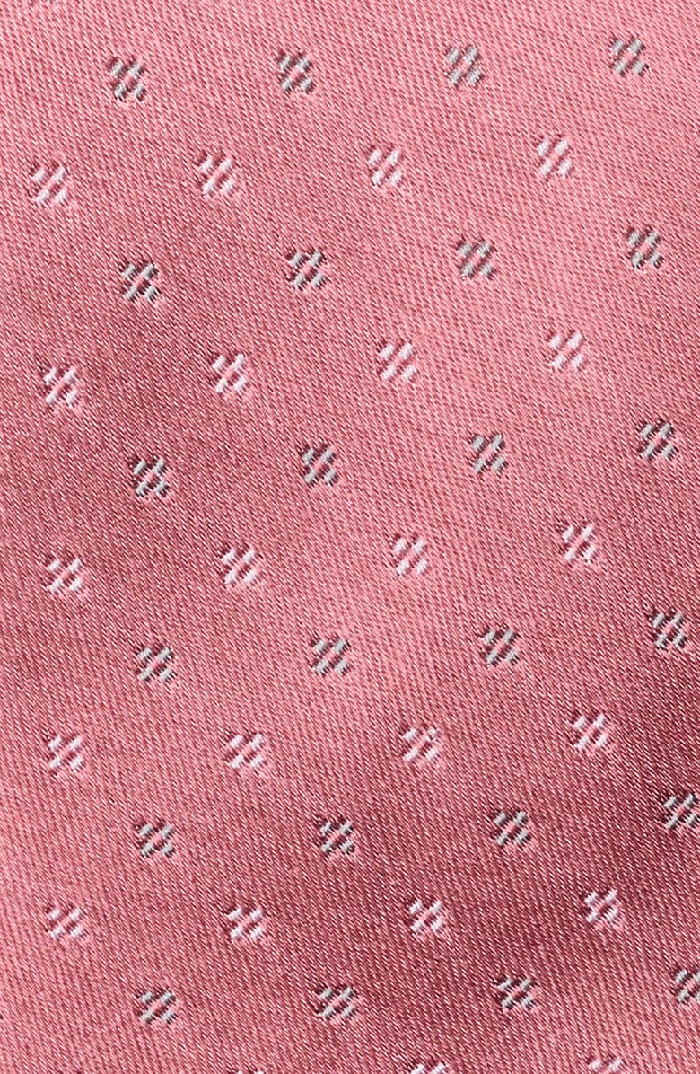 Nordstrom Denham Neat Cotton Tie, Alternate, color, Pink