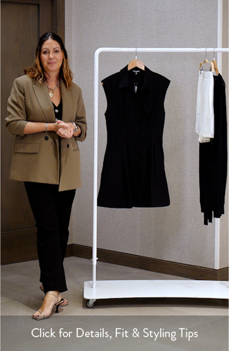 Maisha Poplin Mini Shirtdress, sales video thumbnail