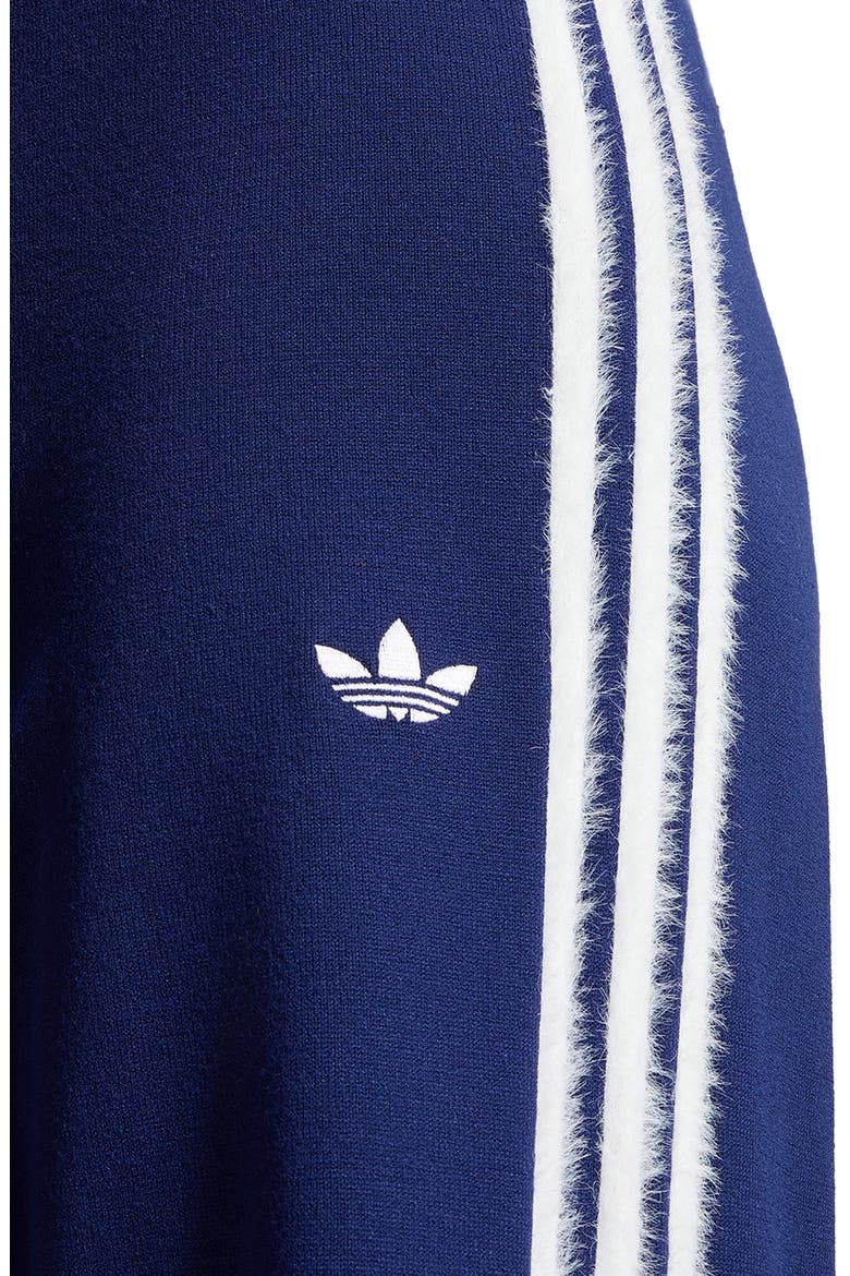 Knit Track Pants, Alternate, color, DARK BLUE/ WHITE