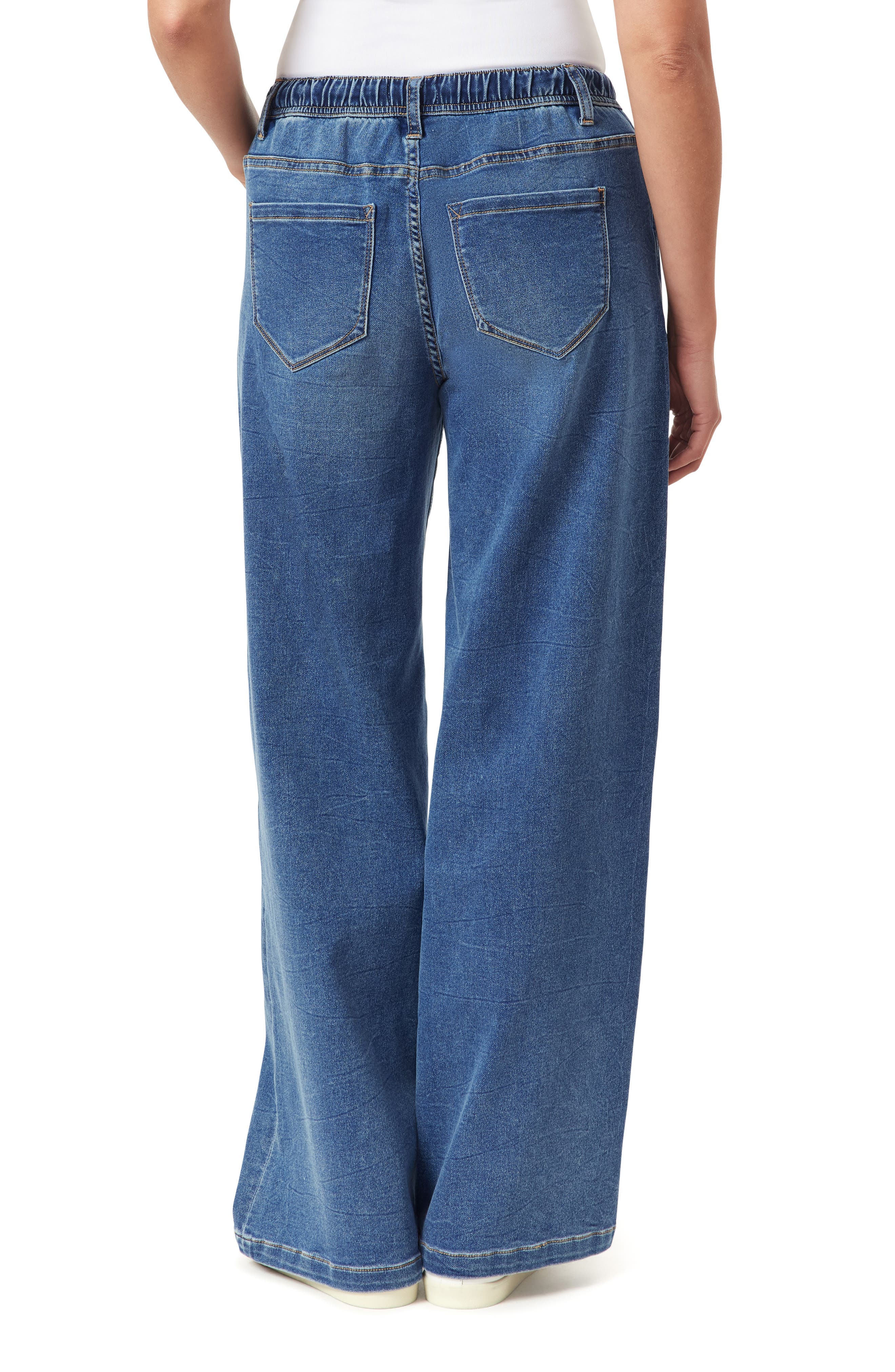 High Rise Drawstring Wide Leg Pants - image 2