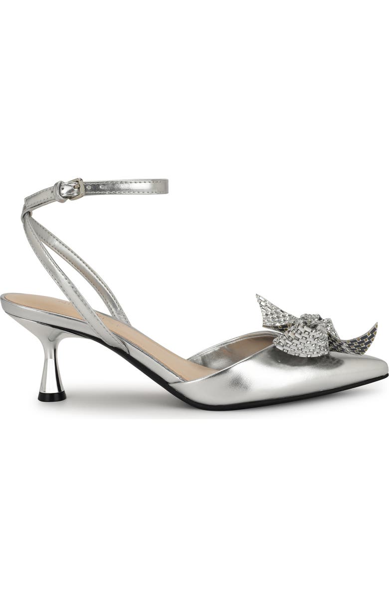 Nine West Raisun Pump, Alternate, color, Silver