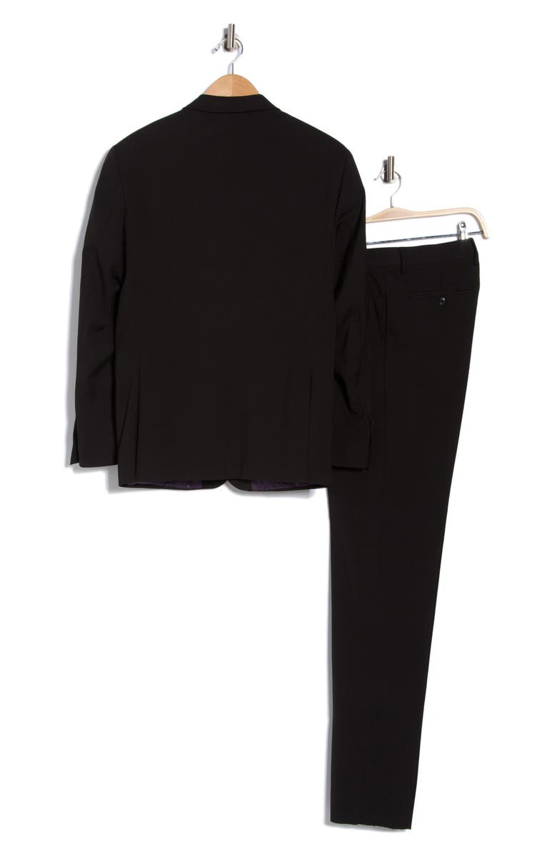 Gino Vitale 2-Piece Suit, Alternate, color, Black