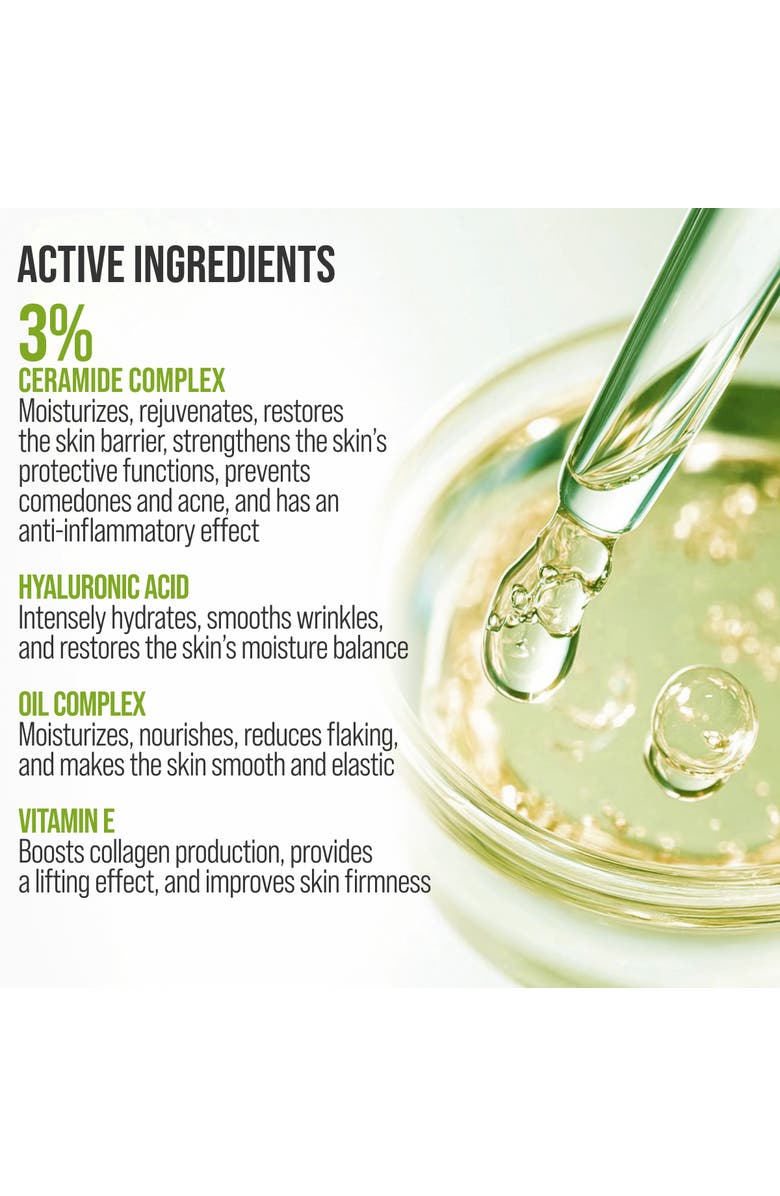 7DAYS Face moisturizer with Ceramide for Moisturizing & Barrier repairing with 3D Massage Applicator, Alternate, color, White