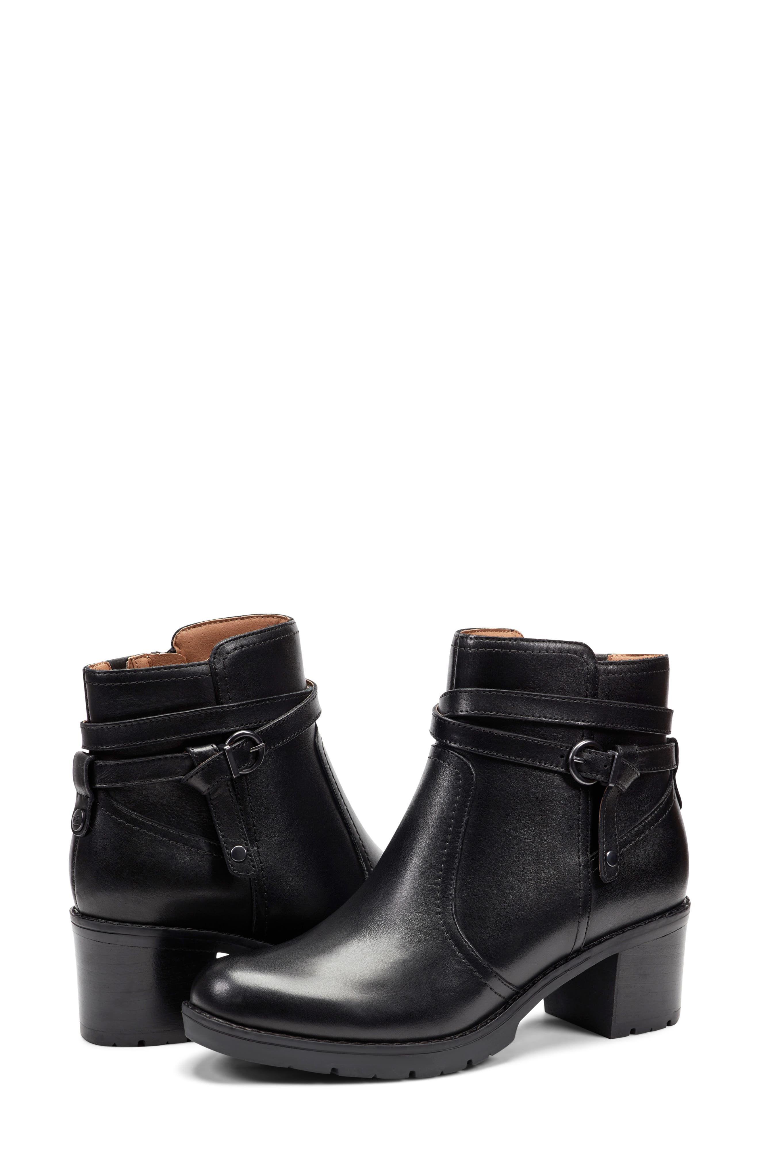 Easy Spirit Carter Bootie, Alternate, color, Black