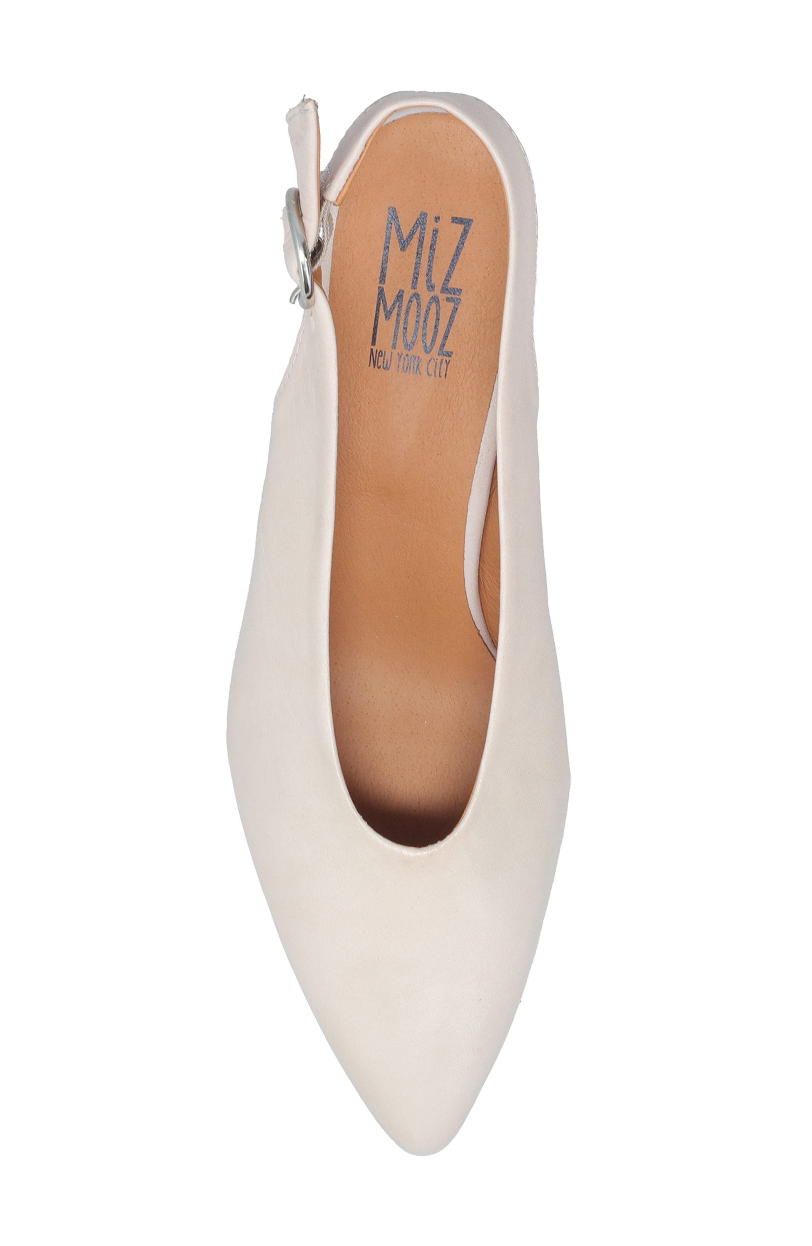 Haven Slingback Pointed Toe Pump, Alternate, color, CREAM