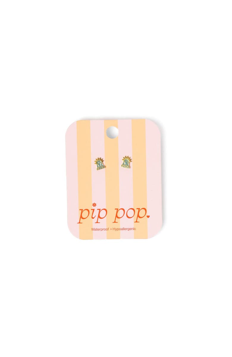 Pip Pop Lady Liberty Stud Earrings, Alternate, color, Blue