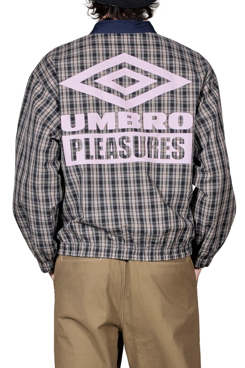 x Umbro Diamonds Reversable Quarter Zip Pullover, Alternate, color, NAVY
