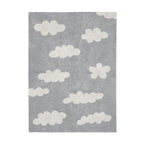 Washable Rug Clouds
