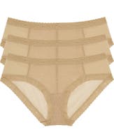 Natori Escape Lace Girl Brief 3-Pack