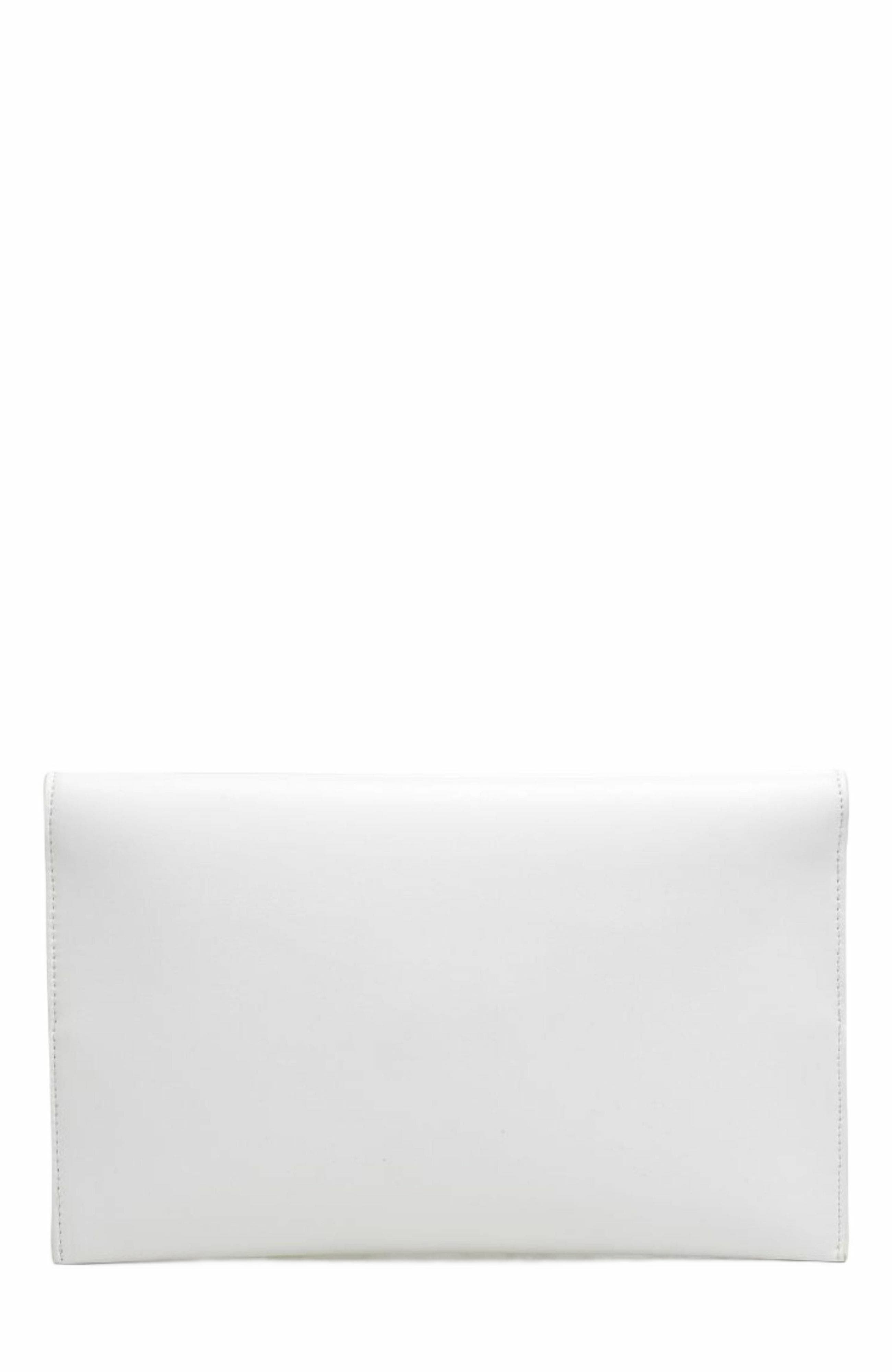 MODA LUXE Everlee Clutch, Alternate, color, White