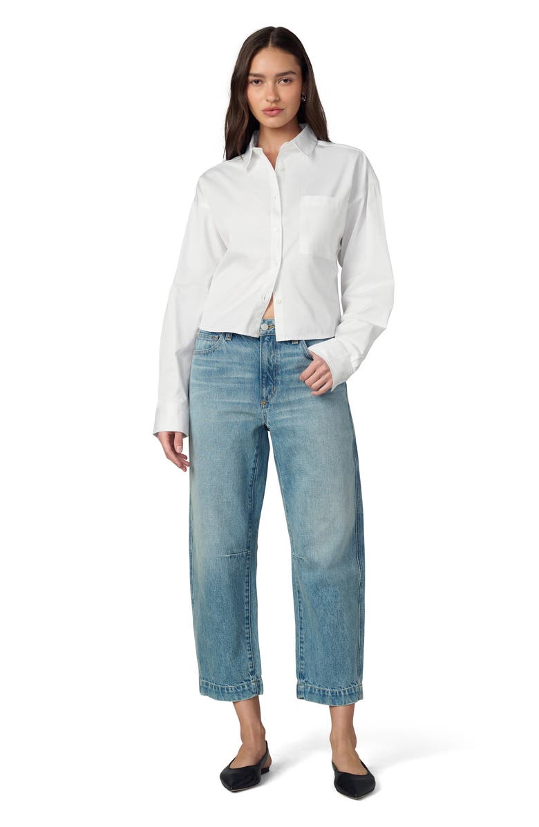 Joe's The Crop Boyfriend Button-Up Shirt, Alternate, color,