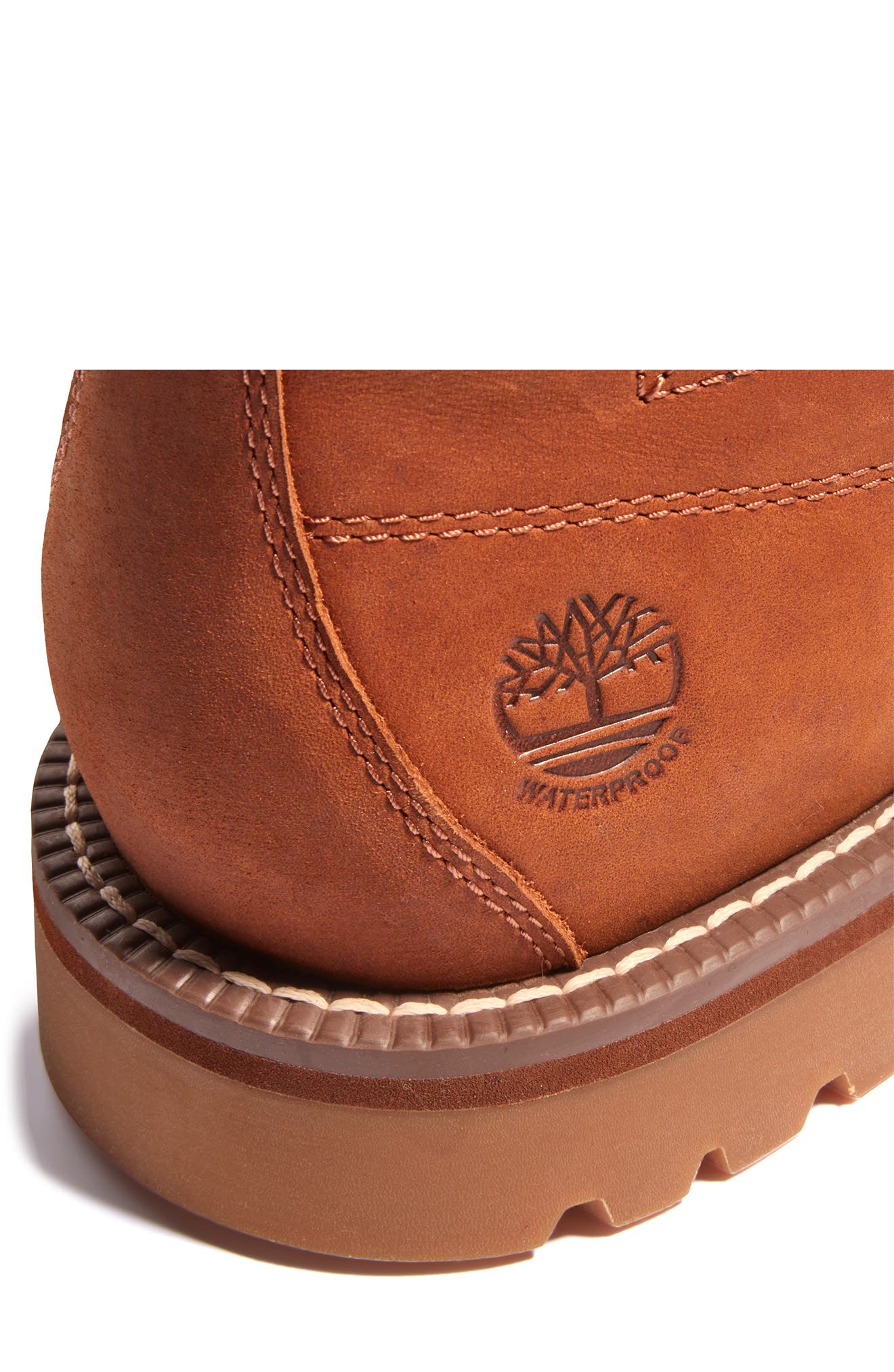 Timberland Redwood Falls Waterproof Boot, Alternate, color, Saddle Brown