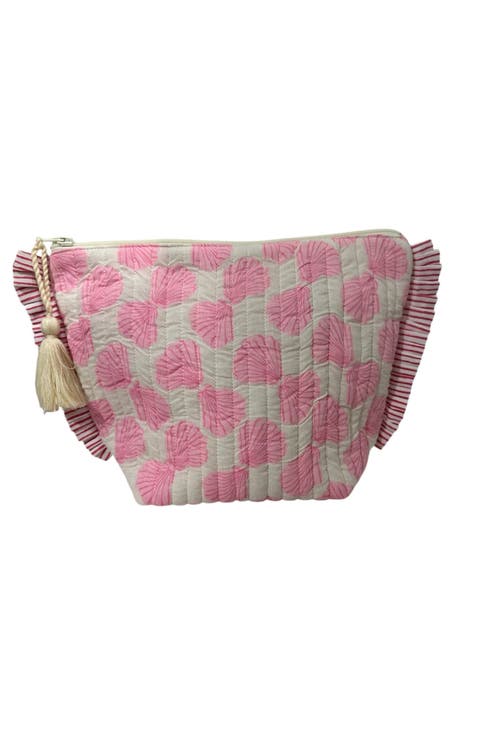 La Plage Ruffle Pouch