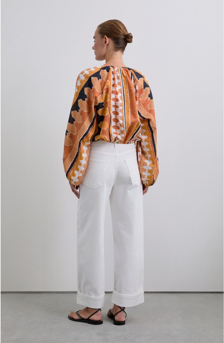 Scalpers Folded Denim Pant, Alternate, color, White