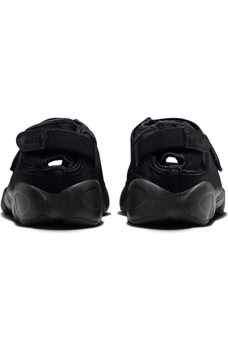 Nike Air Rift Breathe Sneaker, Alternate, color, Black/ Black/ White