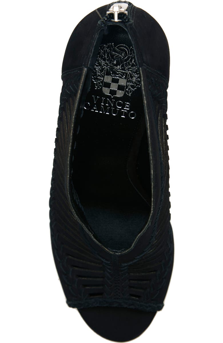 Vince Camuto Acha Cutout Peep Toe Bootie, Alternate, color,