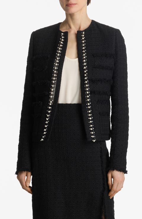 Embellished Tweed Jacket