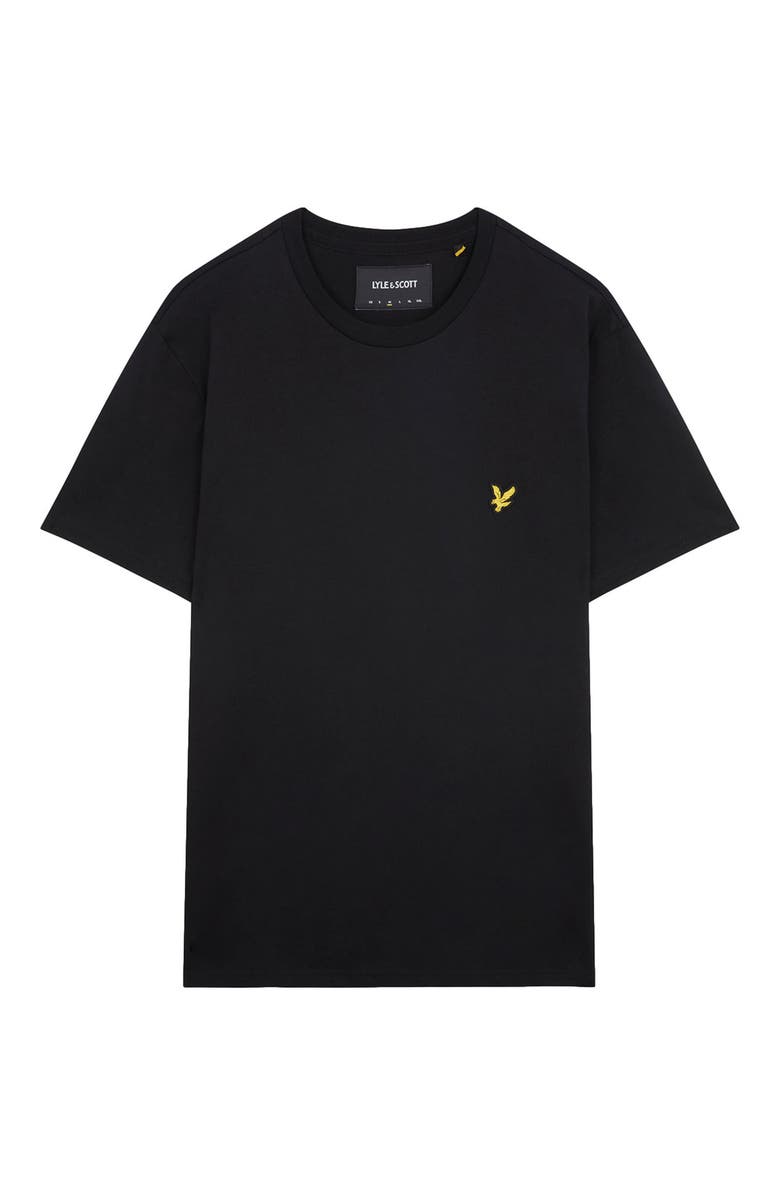 Lyle & Scott Crew Neck Short Sleeve T-Shirt, Alternate, color, Jet Black