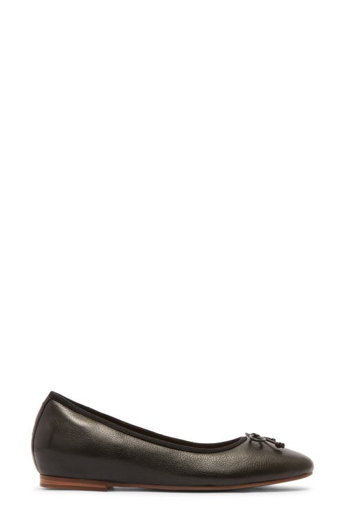 Frankie4 Trinity Flat In Black Tumbled