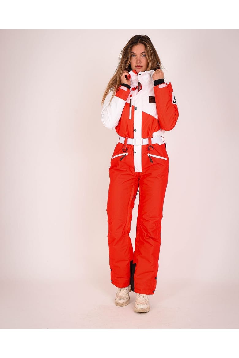 Stardust Ski Suit Women's, Alternate, color, RED