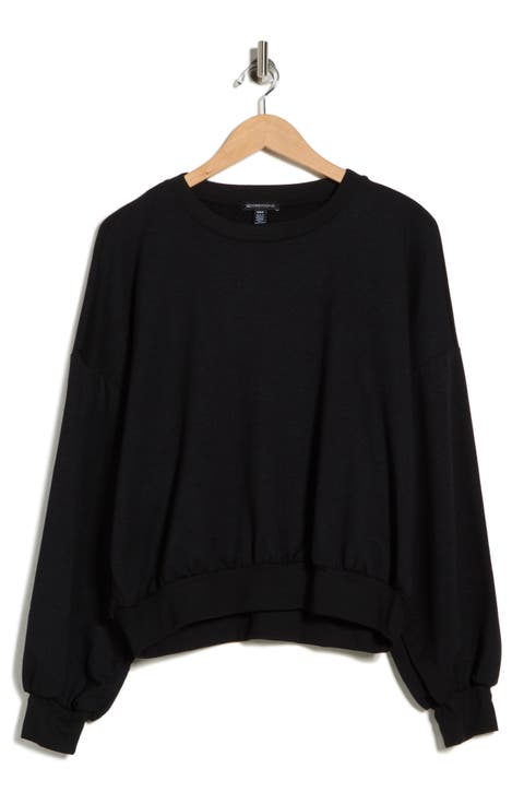 Upper East Cropped Pullover Sweater