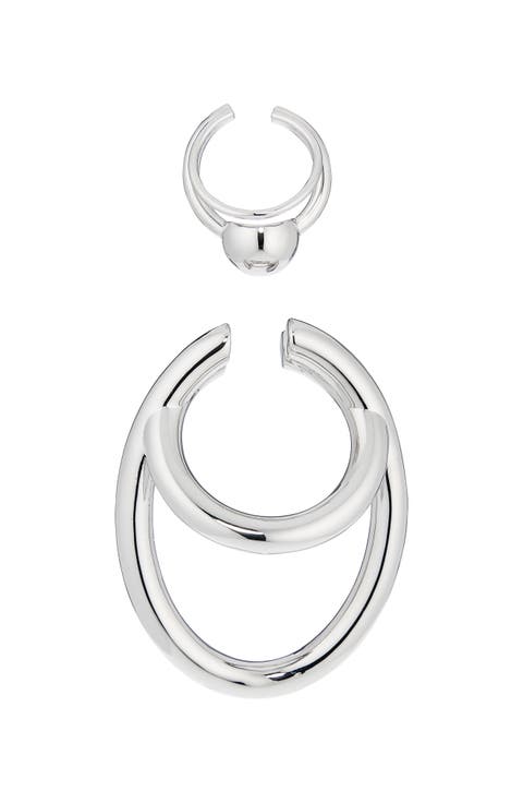Set of 2 Mismatched Ear Cuffs