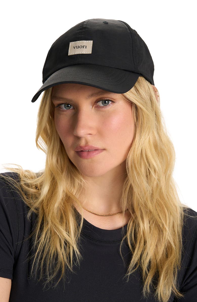 Vuori Logo Label Snapback Hat, Alternate, color,