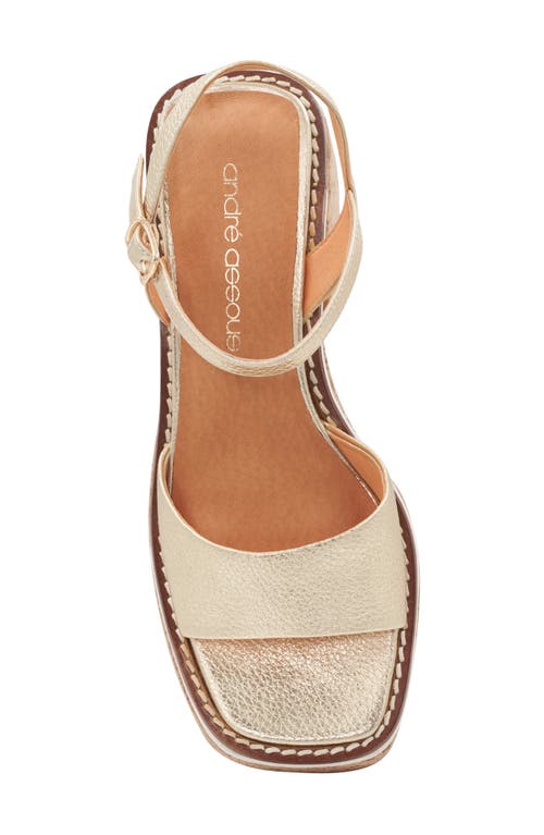 Andre Assous André Assous Louise Featherweights™ Sandal In Platino
