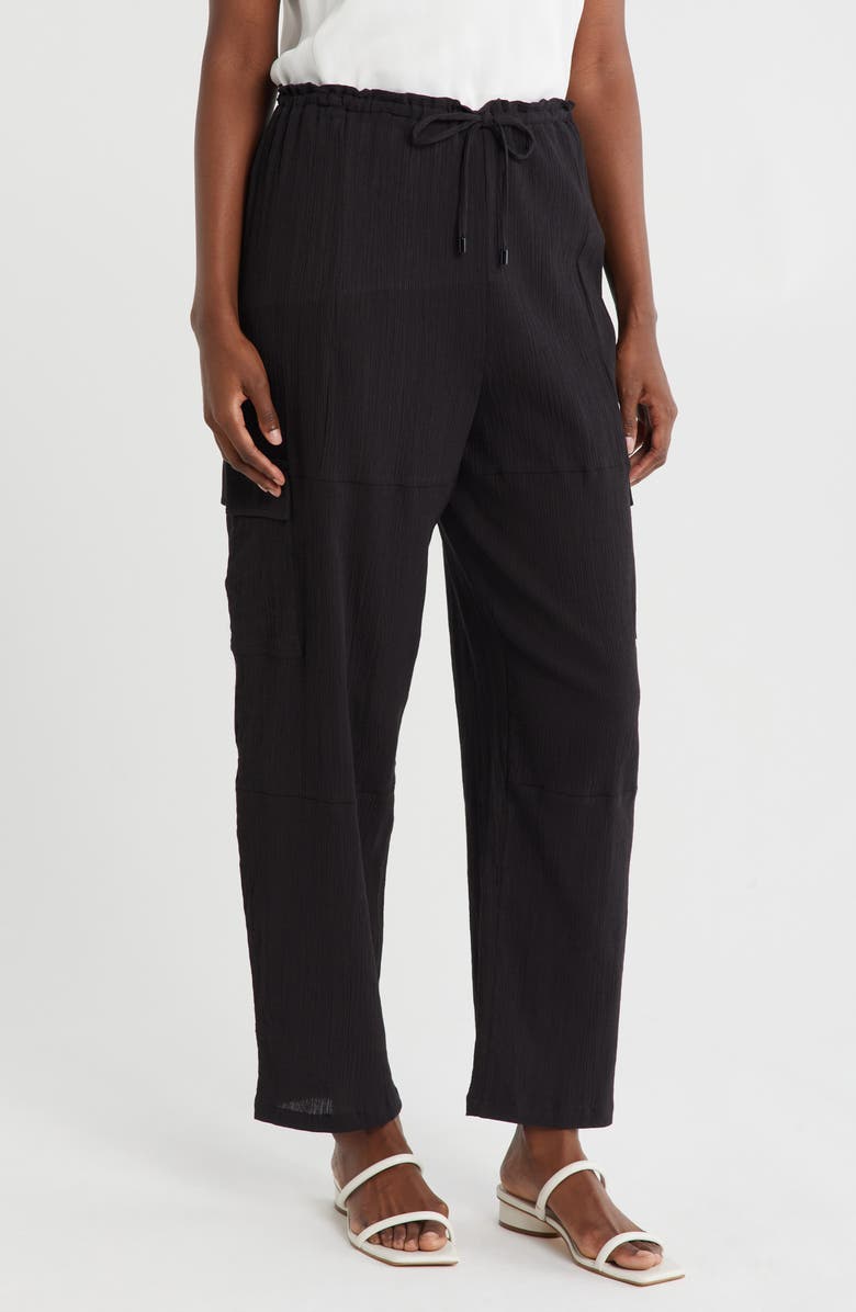 Sanctuary Baggy Cargo Barrel Cover-Up Pants, Main, color, 
