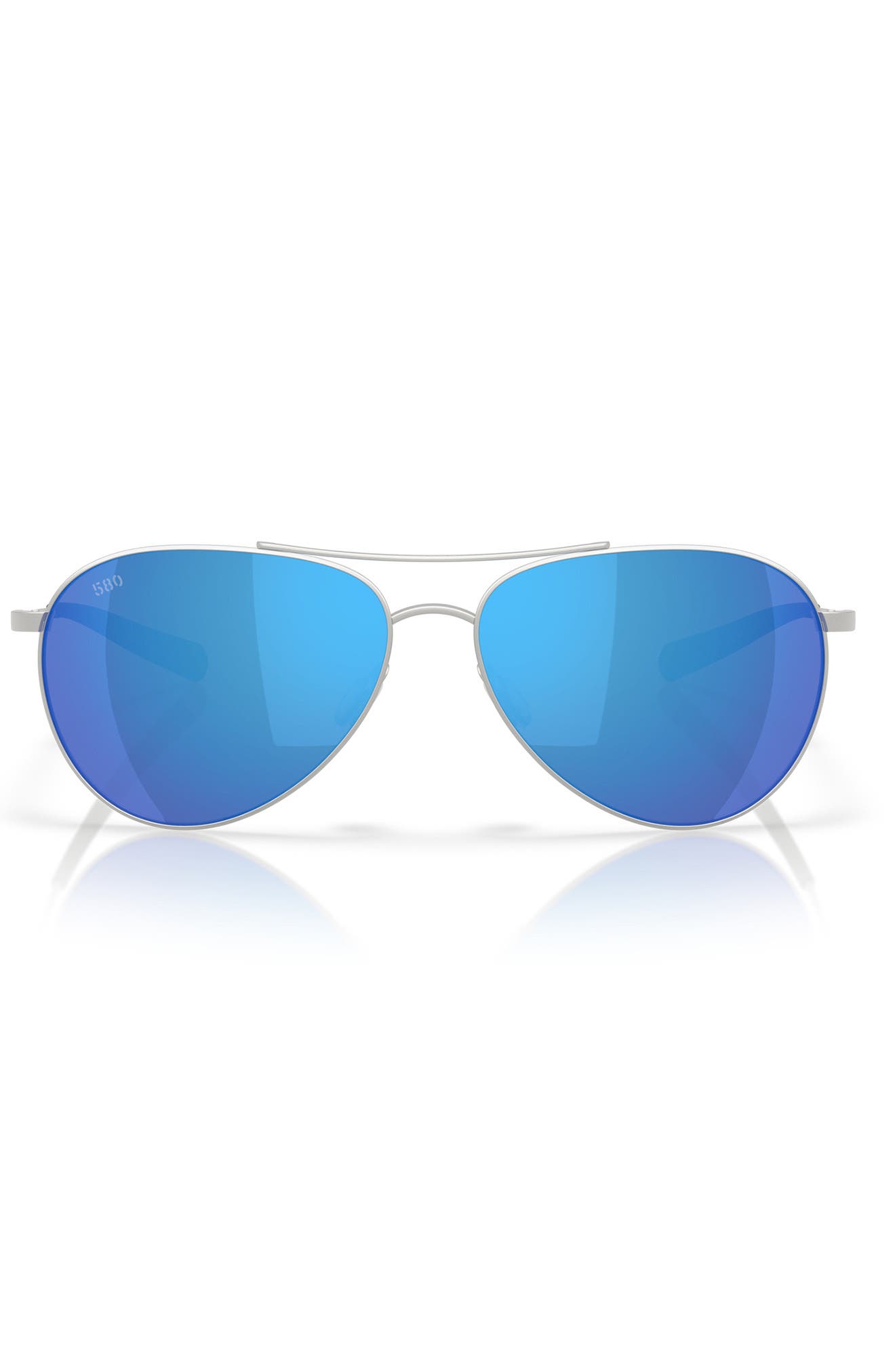 selected SATIN SILVER / BLUE 580G