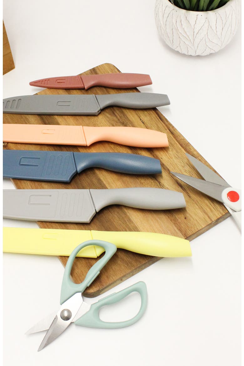 INTERNATIONAL 15-Piece Multicolor Knife Set, Alternate, color, MULTI