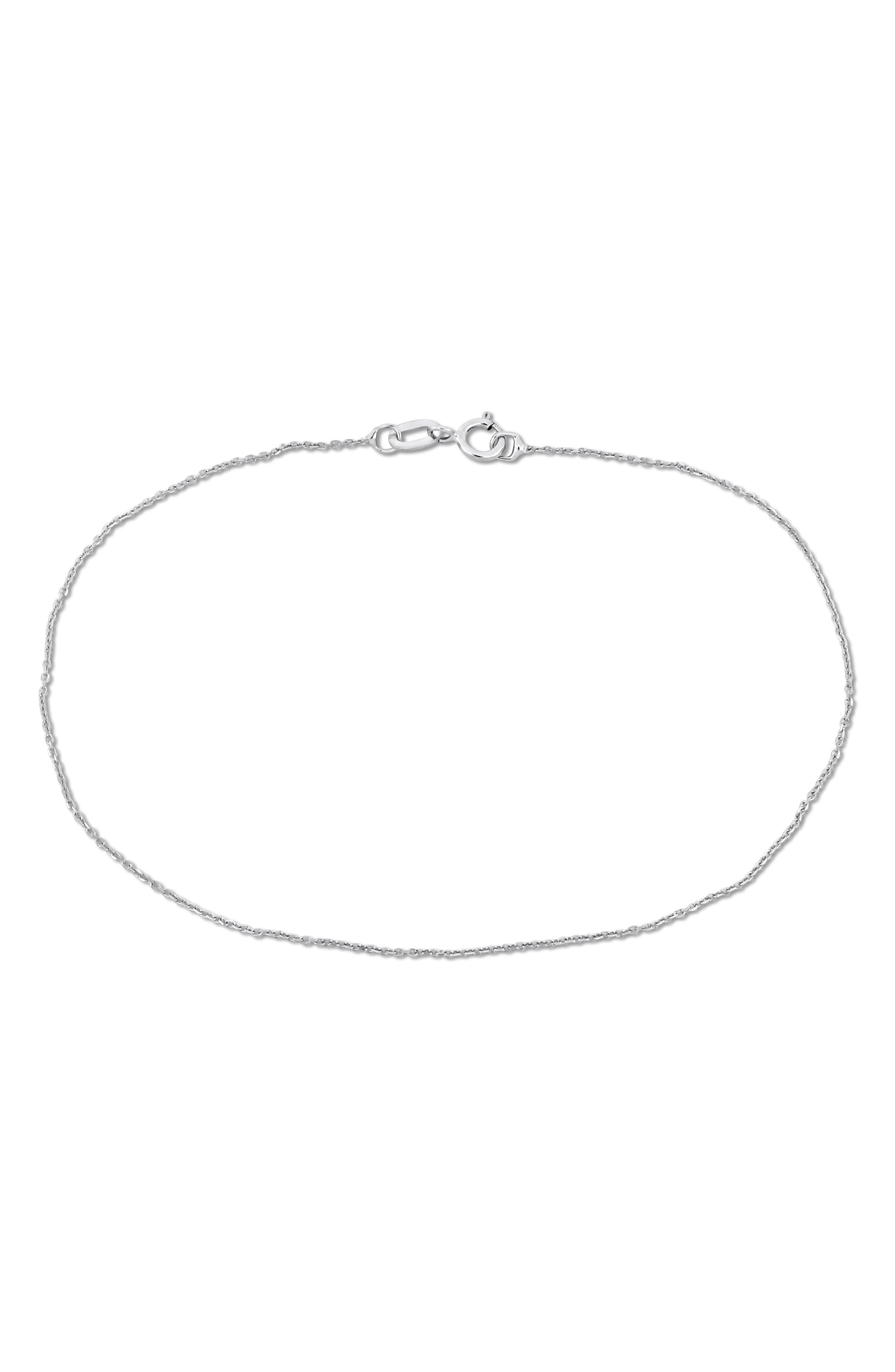 DELMAR Dainty Curb Link Bracelet
