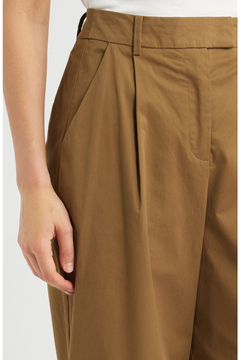 Norfolk High Waist Wide Leg Pants, Alternate, color, MARRON GLACE