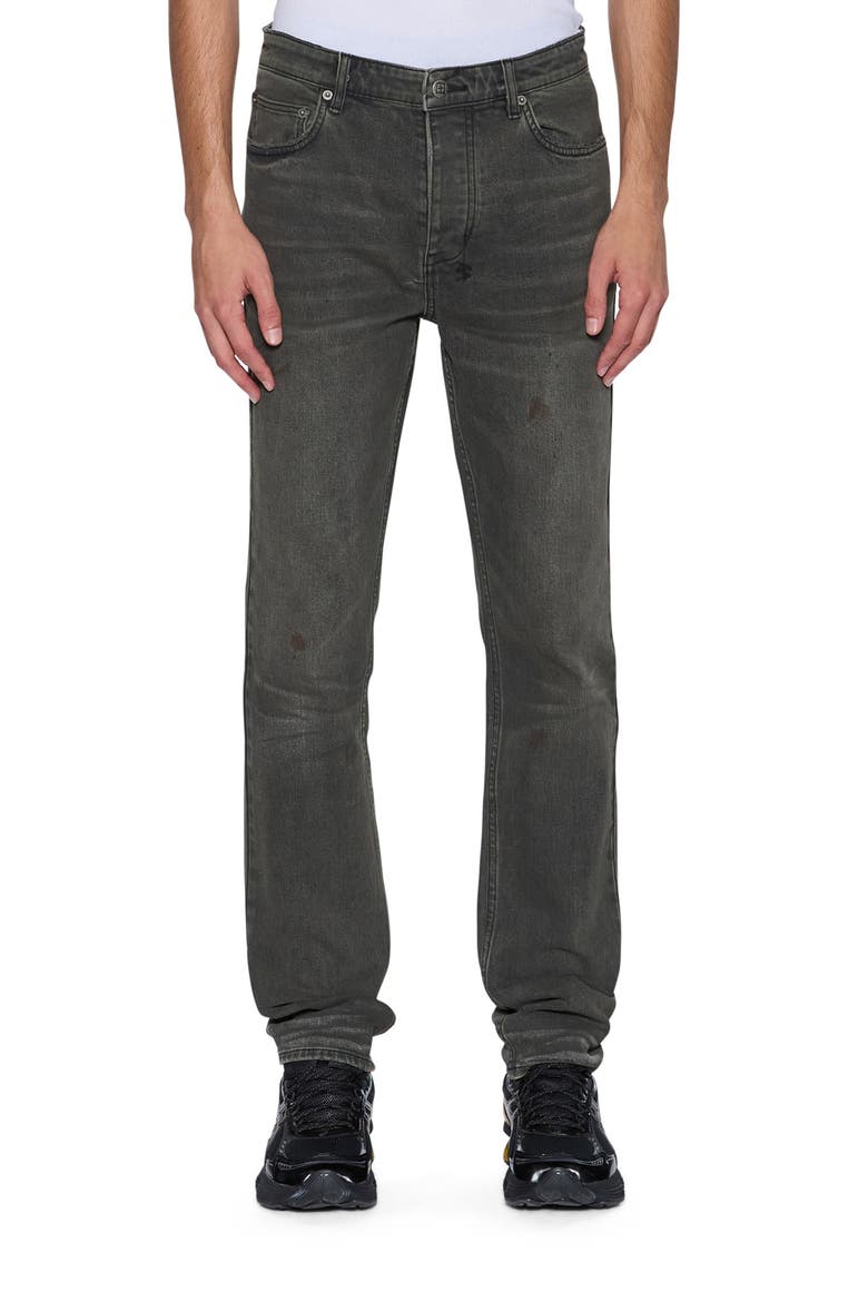 Chitch Slim Tapered Leg Jeans, Main, color, CHARCOAL